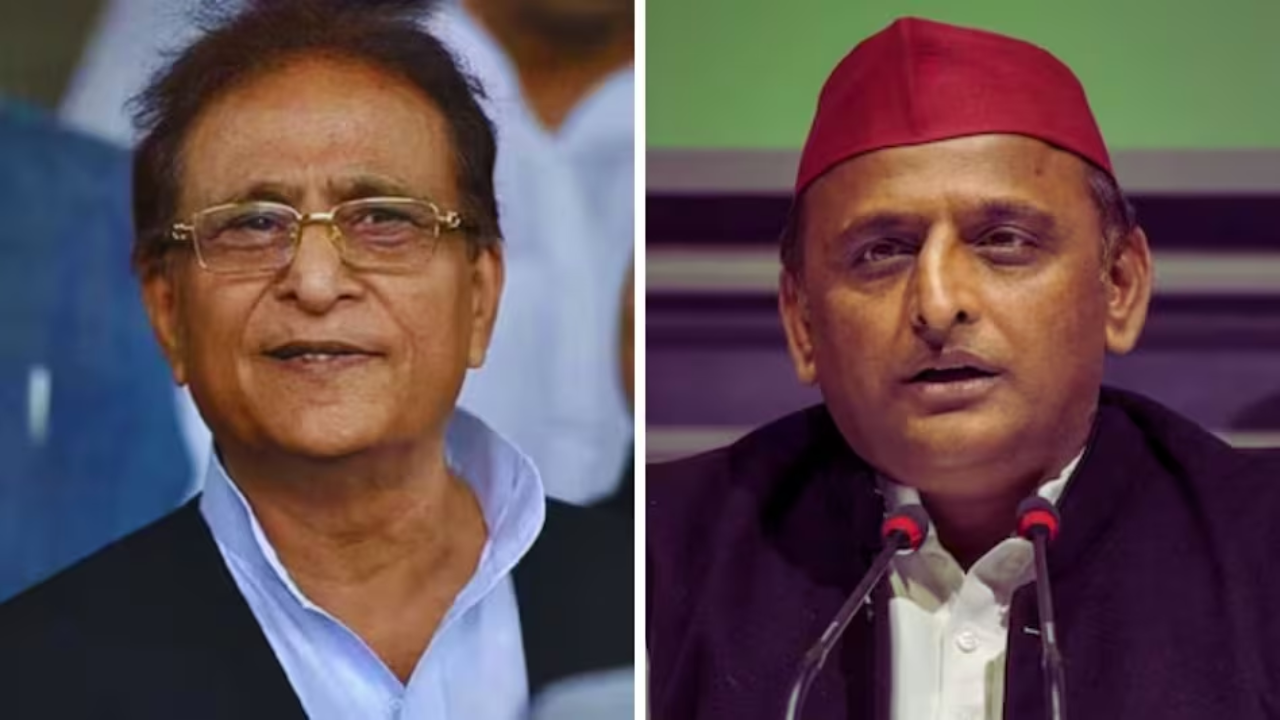 अखिलेश यादव और आजम खान