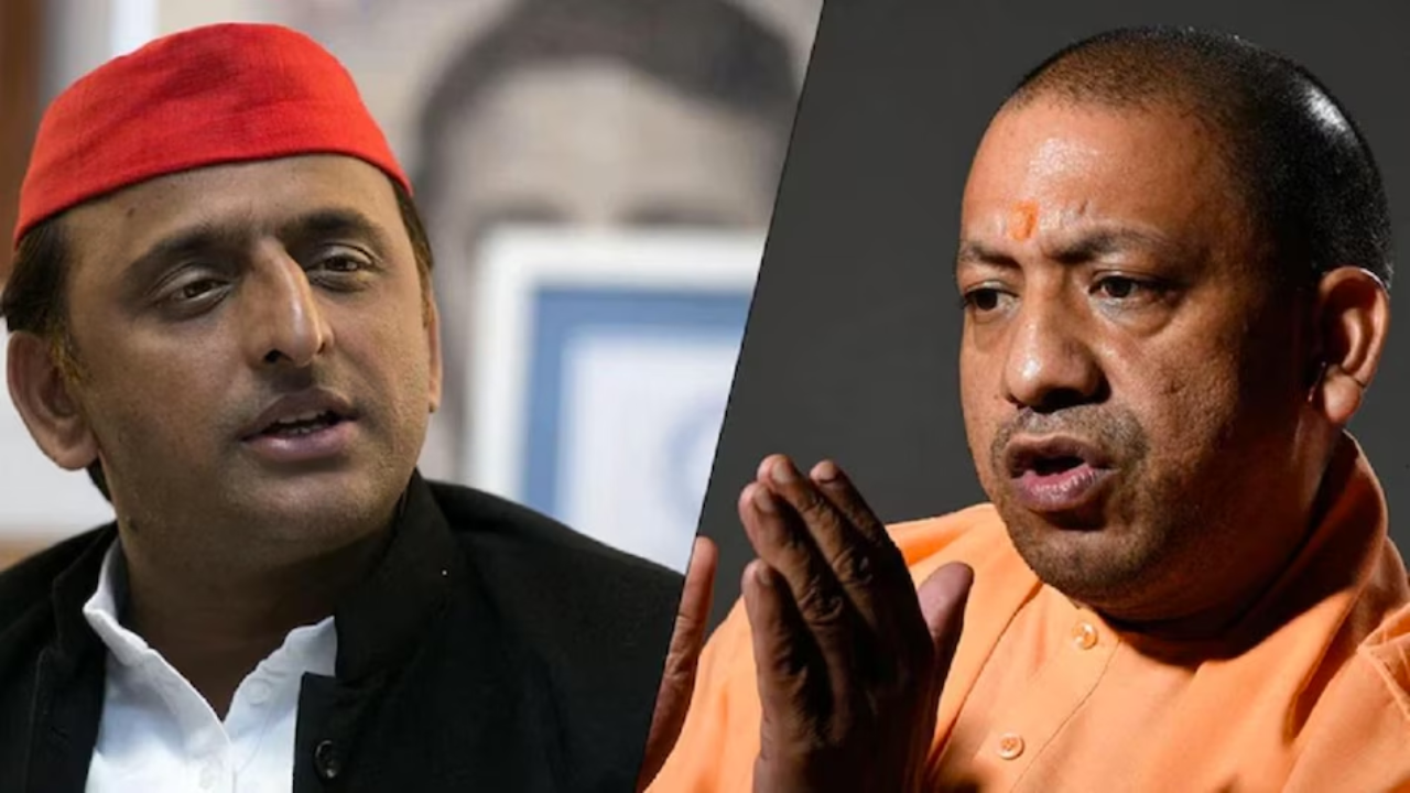 अखिलेश यादव और सीएम योगी