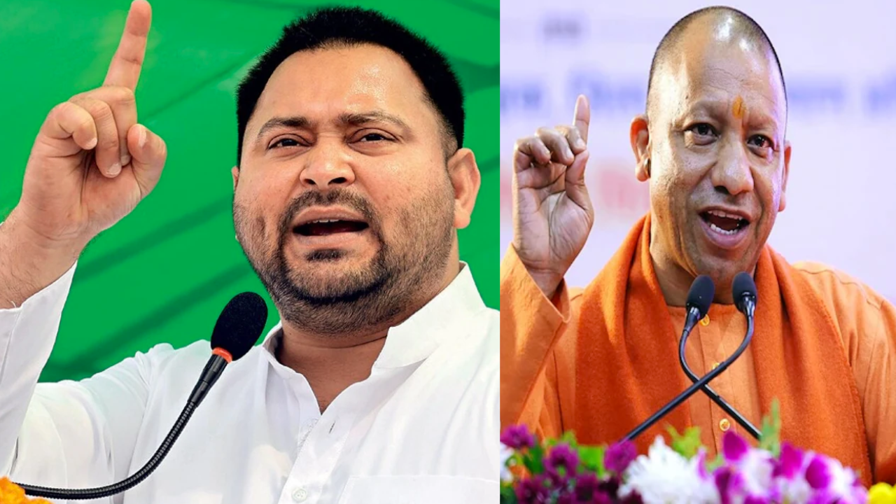 योगी की वाणी बोले तेजस्वी यादव