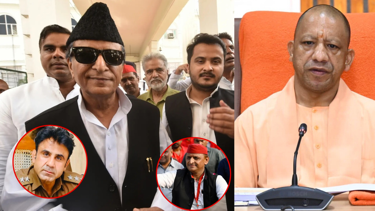 ASP अनुज चौधरी को लेकर आजम खान