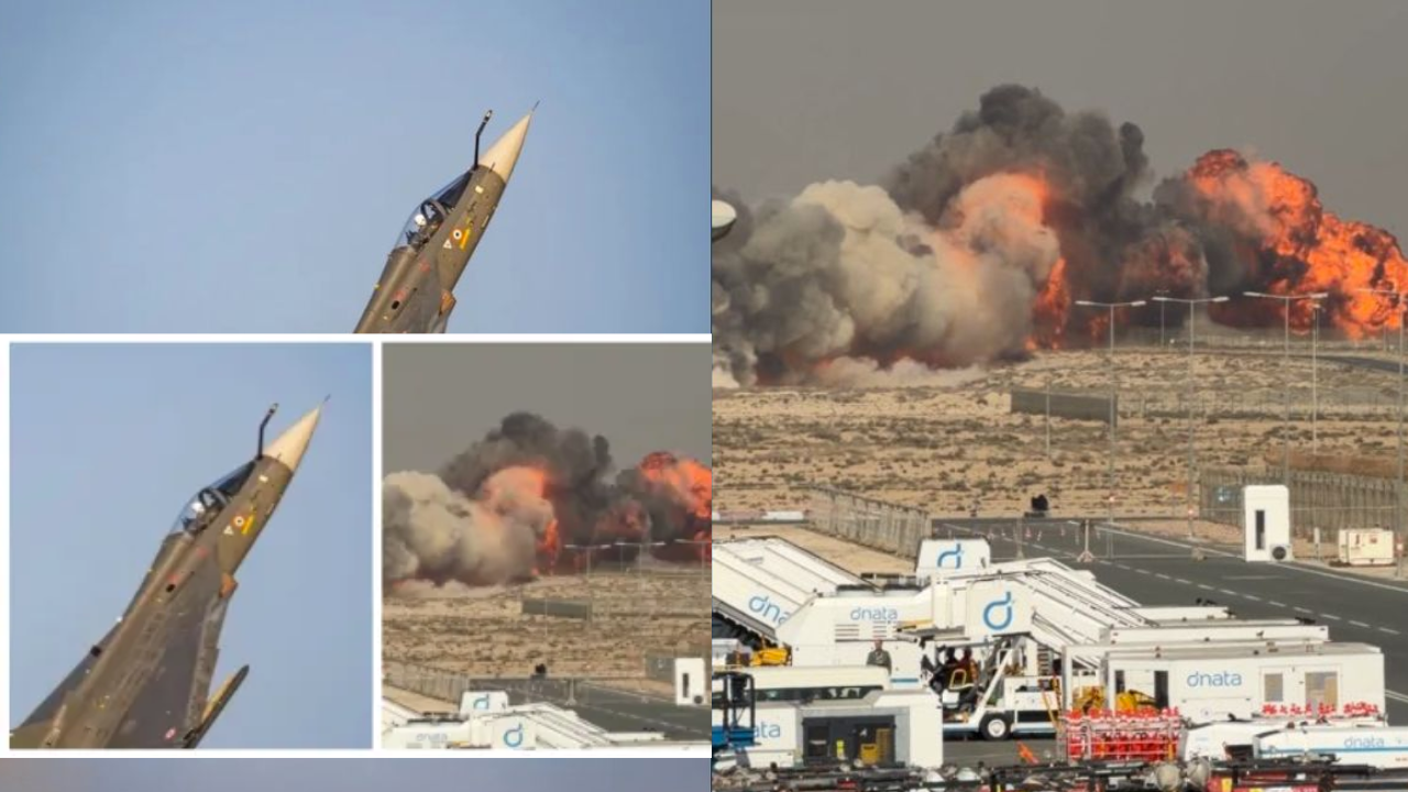 Tejas Fighter Jet Crashed