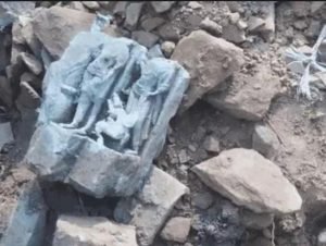 Ram–Sita Idol Unearthed in Mosque Excavation