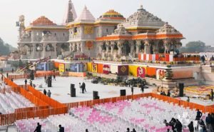 Ram Mandir में धर्म ध्वजा का पुनर्स्थापन समारोह