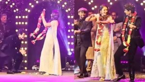 Palash Muchhal और Smriti Mandhana की शादी का संगीत समारोह और डांस परफॉर्मेंस