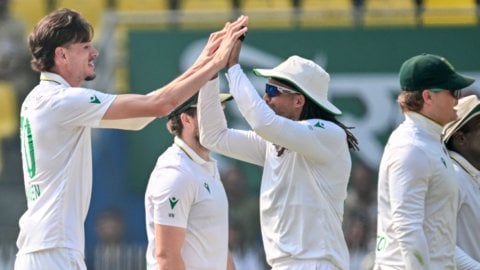 India vs South Africa Guwahati Test 2025: भारत 201 पर ऑल आउट, यानसन के 6 विकेट