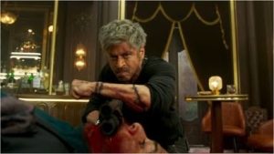 रेड चिलीज एंटरटेनमेंट द्वारा जारी शाहरुख खान की फिल्म ‘किंग’ का टाइटल पोस्टर।