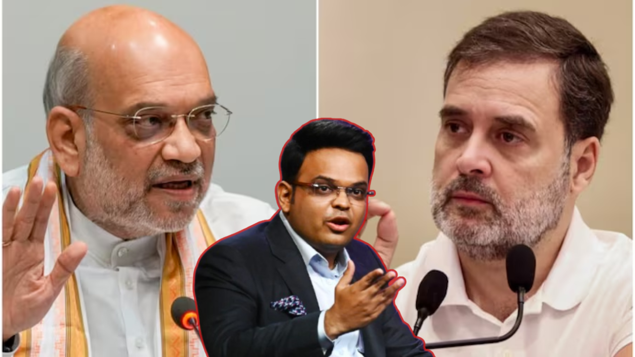 अमित शाह के बेटे को क्रिकेट बैट पकड़ना नहीं आता