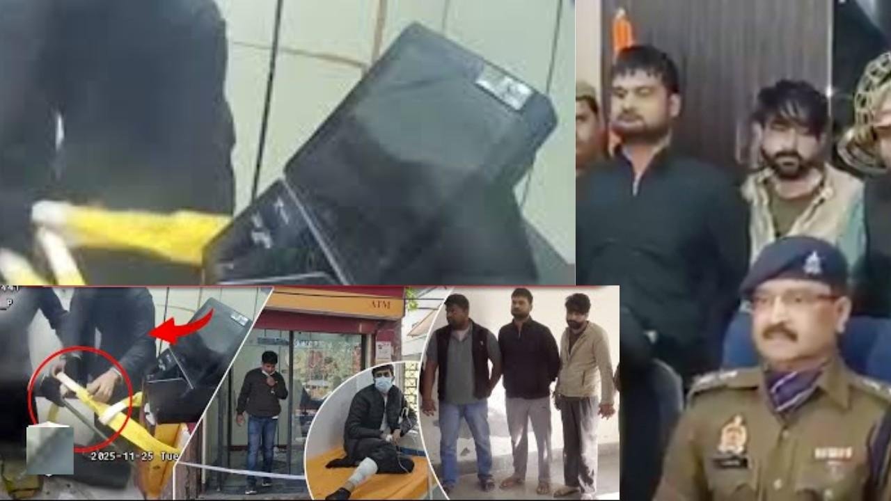 मुरादाबाद में बुर्का पहने आए बदमाश