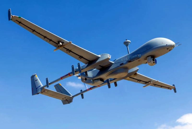 आपातकालीन जरूरतों के तहत हेरॉन ड्रोन का नया करार