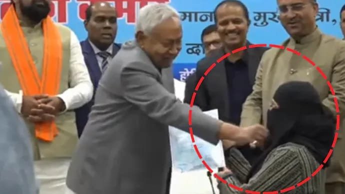 Nitish Hijab Controversy