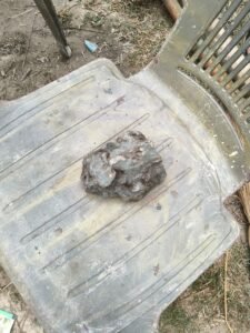 Meteorite Fallदक्षिण दिनाजपुर में उल्कापिंड गिरना से मची सनसनी