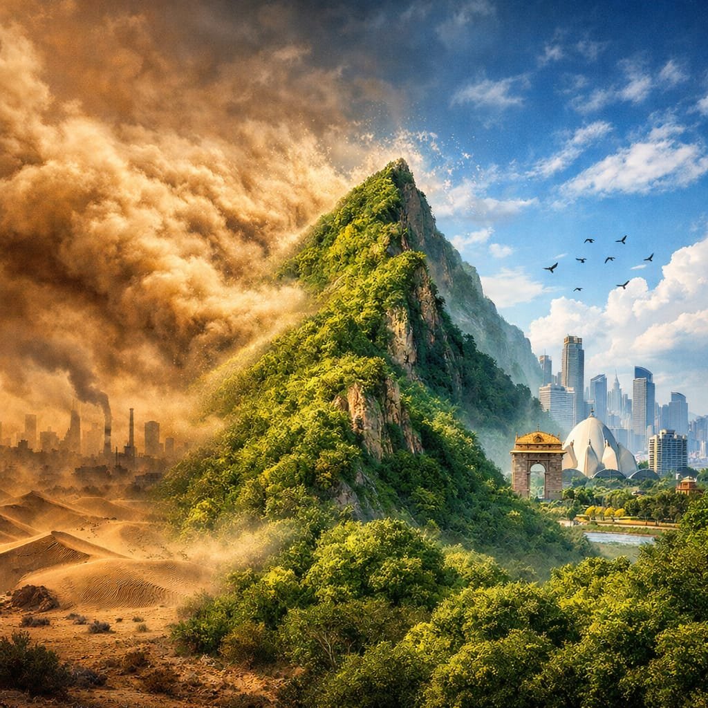 प्रकृति की प्राचीन ढाल और दिल्ली की जीवनरेखा