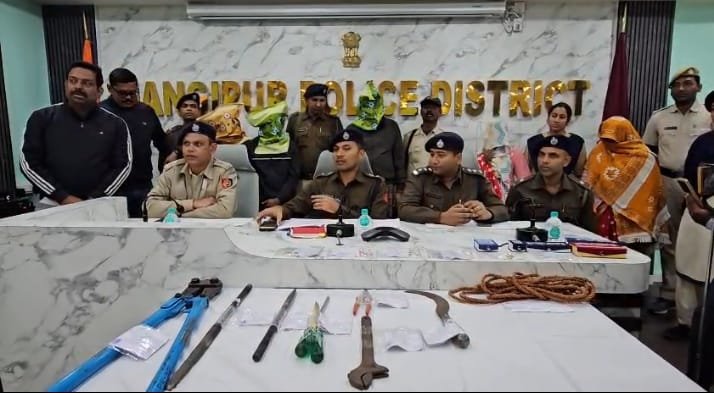 ज्वेलरी डकैती का खुलासा