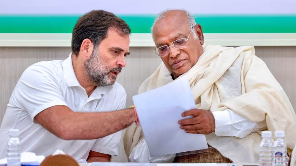 rahul gandhi or kharge