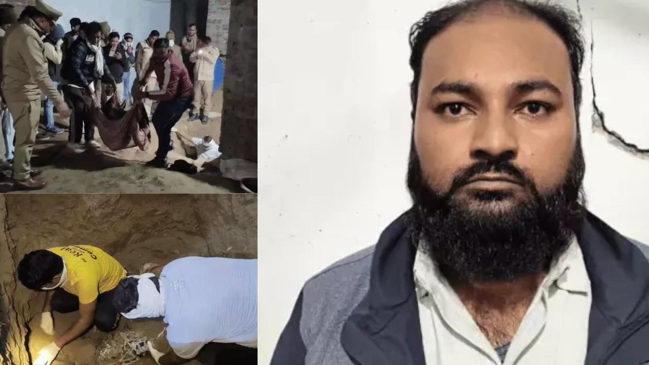 शामली में बुर्का न पहनने पर पत्नी-दो बेटियों की हत्या