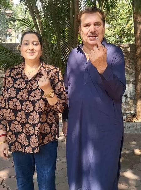 बीएमसी चुनाव में फिल्मी सितारों ने बढ़ाया मतदान उत्साह