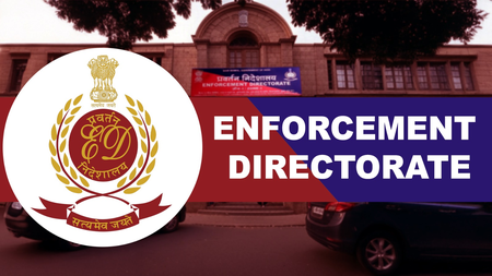 ED action India