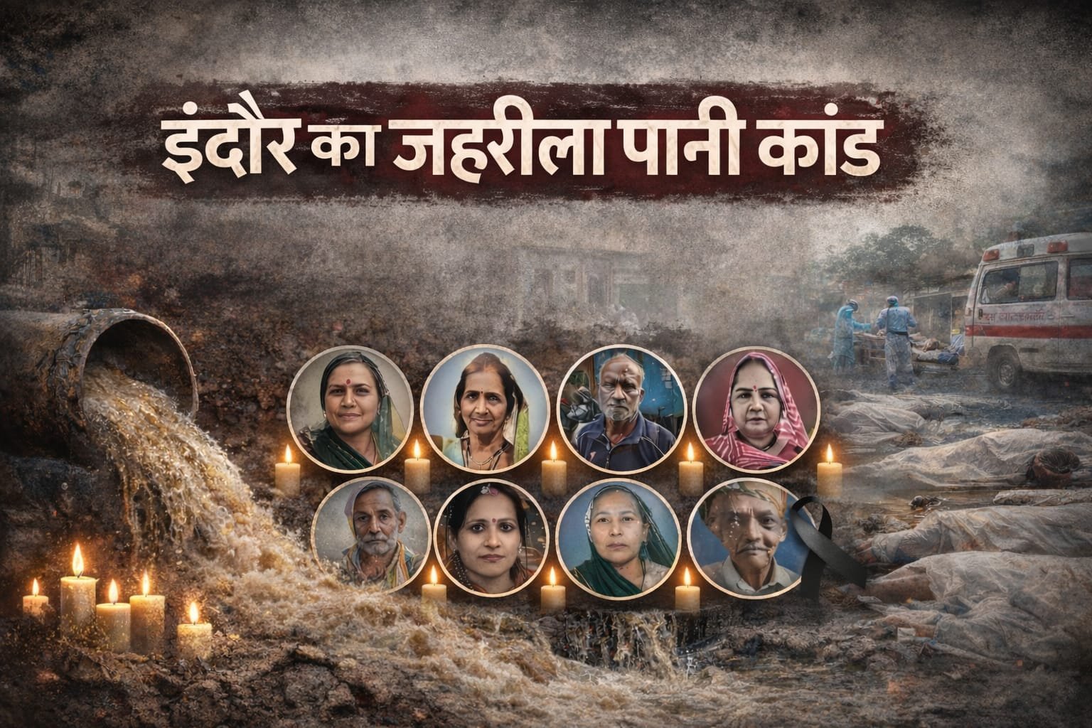 इंदौर का जहरीला पानी कांड: दूषित पेयजल ने ली 15 जिंदगियां, सिस्टम की लापरवाही पर मचा घमासान