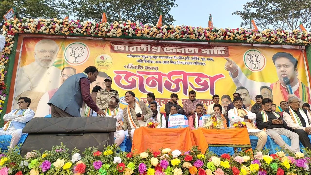 दासपुर की जनसभा में सुकांत मजूमदार का विवादित बयान