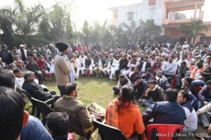 मथुरा में श्रद्धांजलि कार्यक्रम