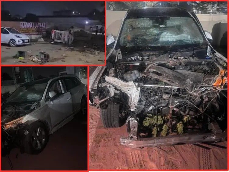 Jaipur Audi Accident