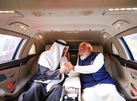 UAE President India Visit