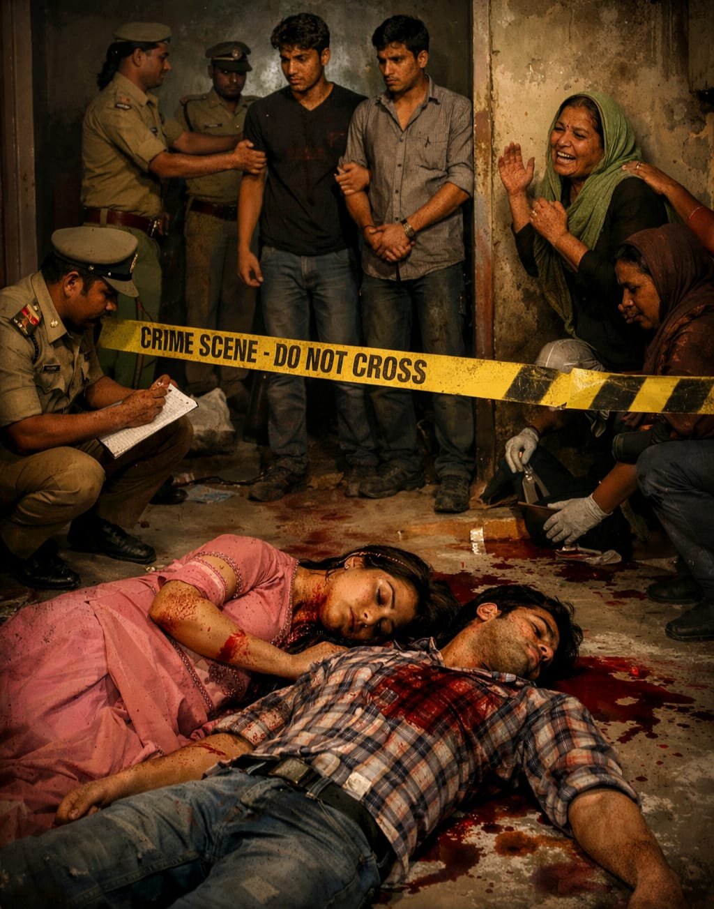 मुरादाबाद में ऑनर किलिंग का खौफनाक चेहरा: बहन और प्रेमी को भाइयों ने उतारा मौत के घाट