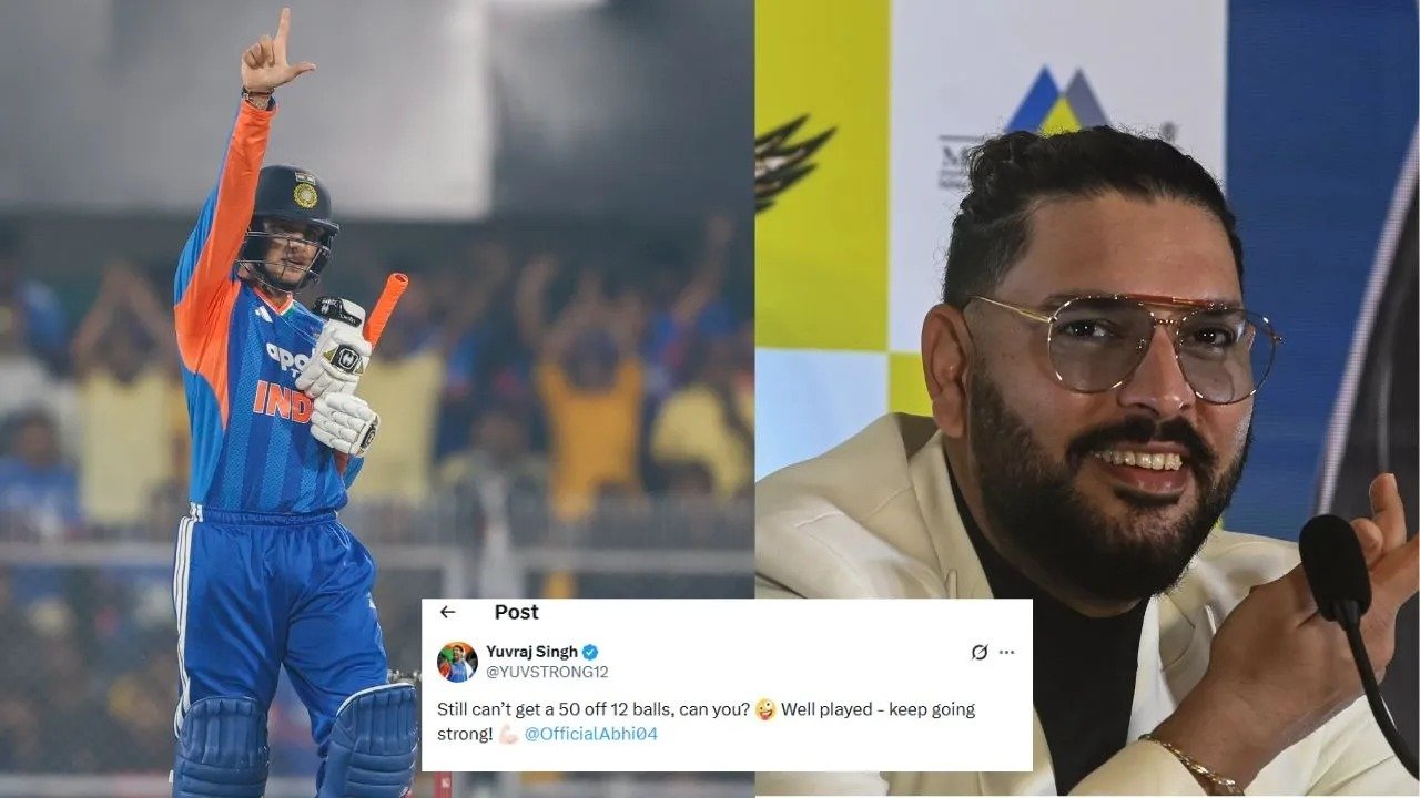 युवराज सिंह का पोस्ट वायरल, अभिषेक शर्मा बने नई टी20 कहानी का चेहरा