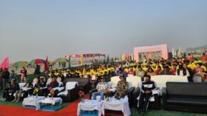 बकखाली से गूंजा वंदे मातरम् साइक्लोथॉन का संदेश