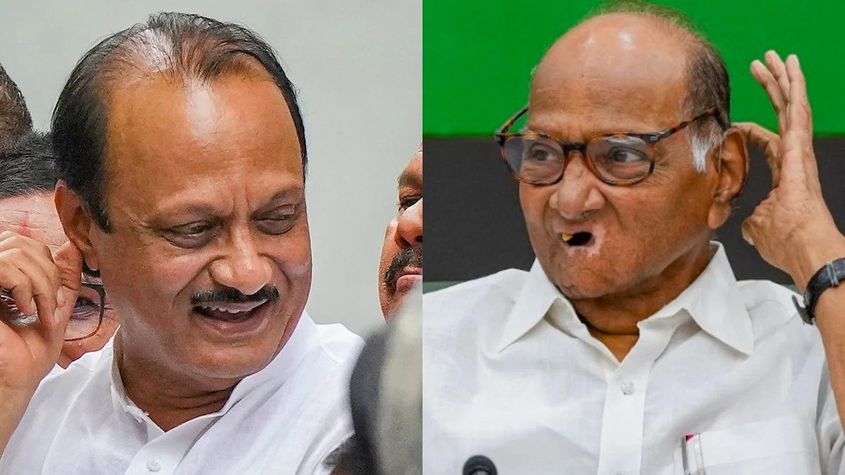 Ajit Pawar Sharad Pawar