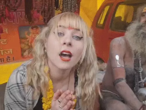 इटली की युवती का भारत से आध्यात्मिक रिश्ता