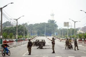 गौर नगरपालिका में कर्फ्यू