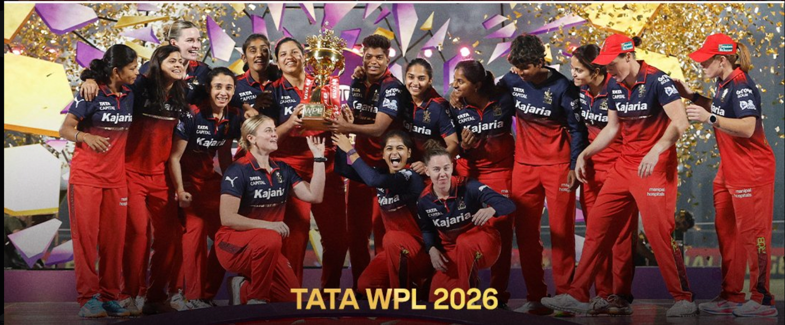 WPL 2026 Winner: आरसीबी की महिला ब्रिगेड ने फिर रचा इतिहास, दूसरी बार बनीं चैंपियन; विराट-अनुष्का ने इस अंदाज़ में दी बधाई