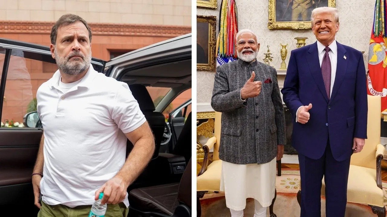 राहुल गांधी, नरेंद्र मोदी और डोनाल्ड ट्रंप