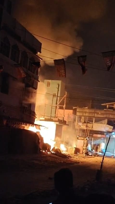 आनंदपुर के बाद फिर अग्निकांड