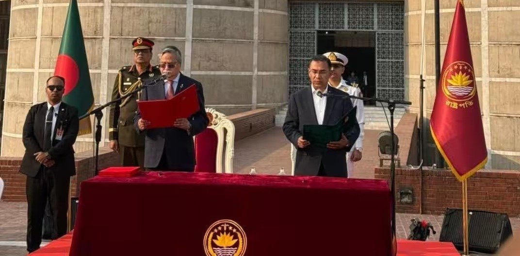 Bangladesh News: बांग्लादेश के 11वें प्रधानमंत्री बने तारिक रहमान, 25 सदस्यीय मंत्रिमंडल में एक हिंदू मंत्री भी शामिल