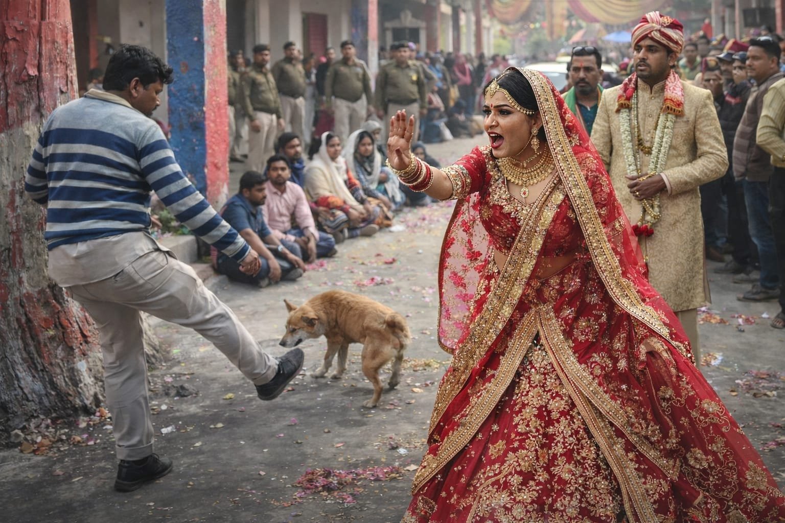 Uttar Pradesh: पालतू कुत्ते को लात मारने पर दुल्हन ने लौटाई बारात, मंडप में मचा हंगामा