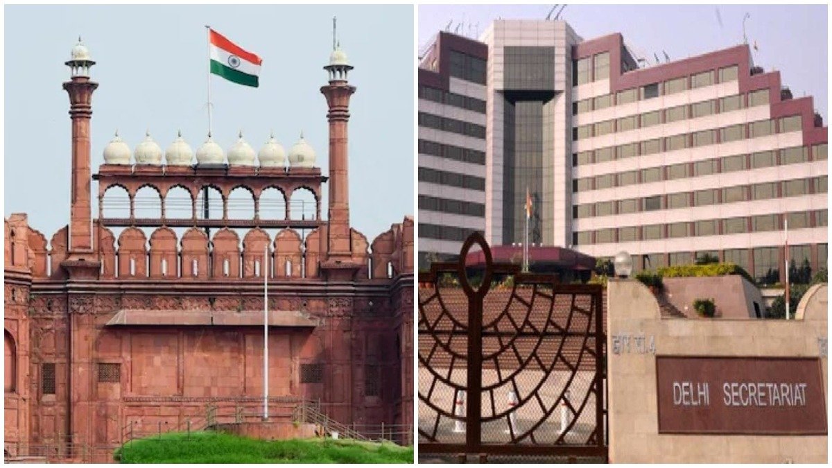 लाल किला और दिल्ली सचिवालय को बम से उड़ाने की धमकी