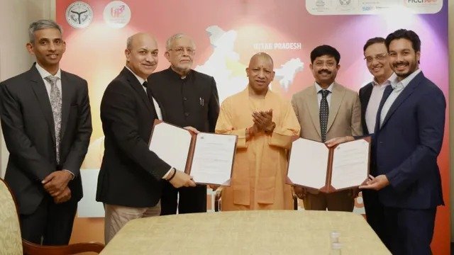 UP CM Yogi Singapore Visit