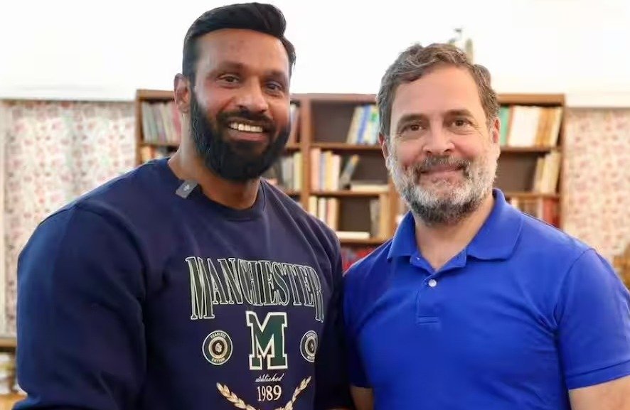 New Delhi: बजरंग दल से टकराने वाले युवक मोहम्मद दीपक से क्यों मिले राहुल गांधी