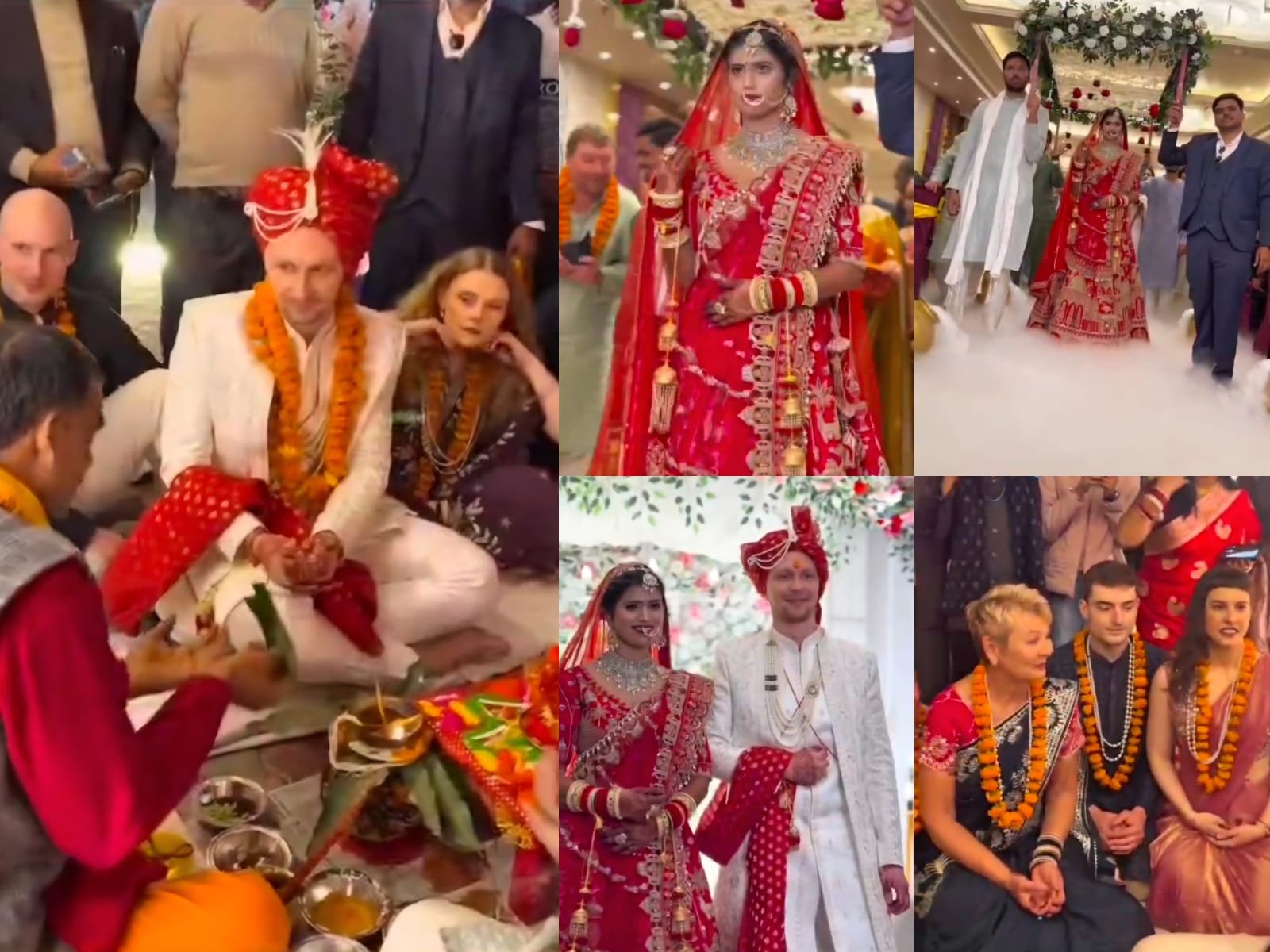 Barabanki : सात फेरों में जर्मन दूल्हा बना बाराबंकी का देसी दामाद