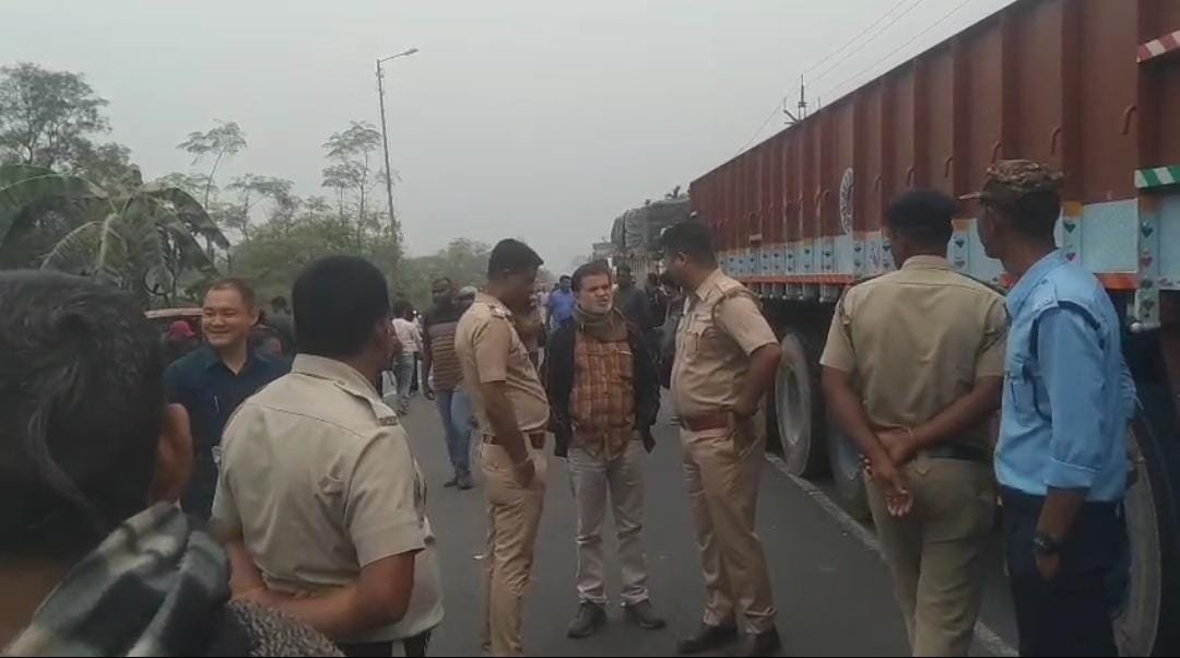 हादसे के बाद श्रमिकों में गुस्सा