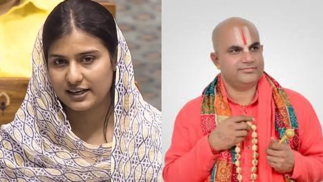 स्वामी राम विशाल दास ने क्यों कहा किसी गुर्जर से शादी कर लें इकरा हसन