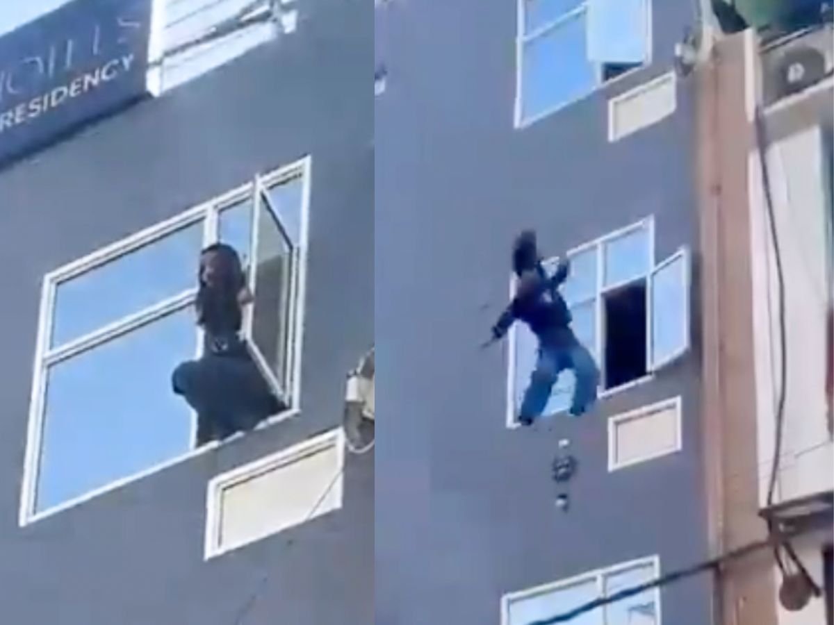 New Delhi: वैलेंटाइन डे से एक दिन पहले युवती ने OYO होटल की चौथी मंजिल से लगाई छलांग, मचा गया हड़कंप