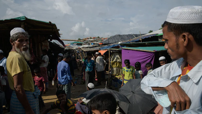 अली खली रोहिंग्या कैंप गोलीबारी