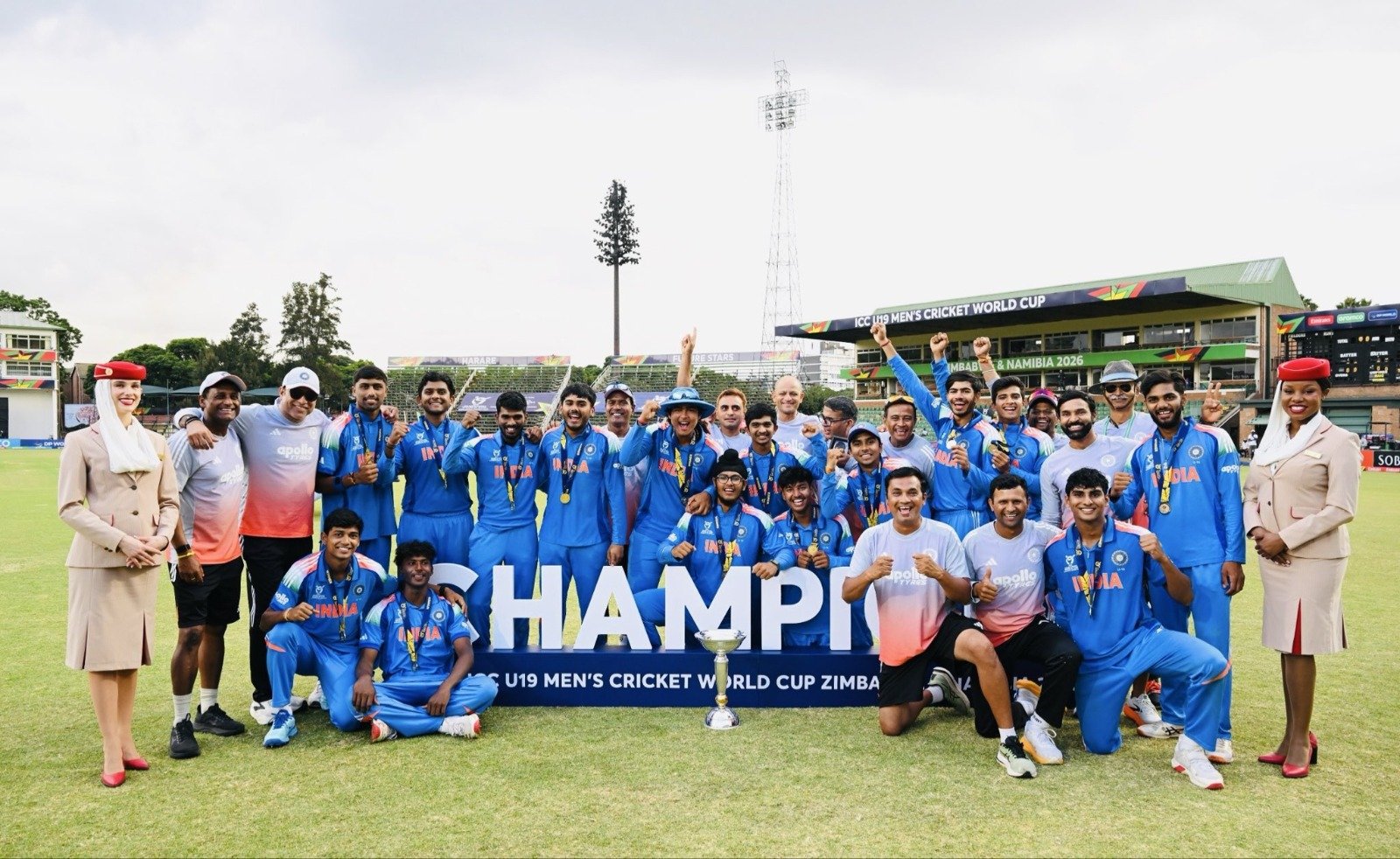 U19 World Cup Final: भारत ने इंग्लैंड को धूल चटाकर रचा इतिहास, छठी बार बना विश्व चैंपियन