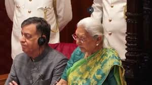 राज्यपाल अभिभाषण के दौरान सपा का हंगामा