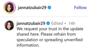 जन्नत जुबैर और भाई पर हाईवे पर हमला