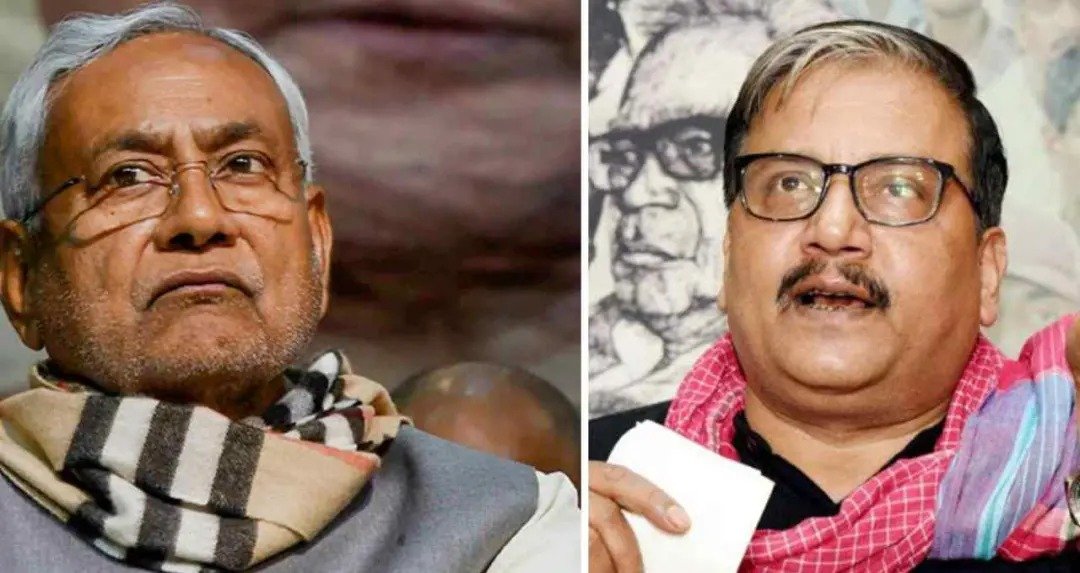 नीतीश कुमार मनोज झा