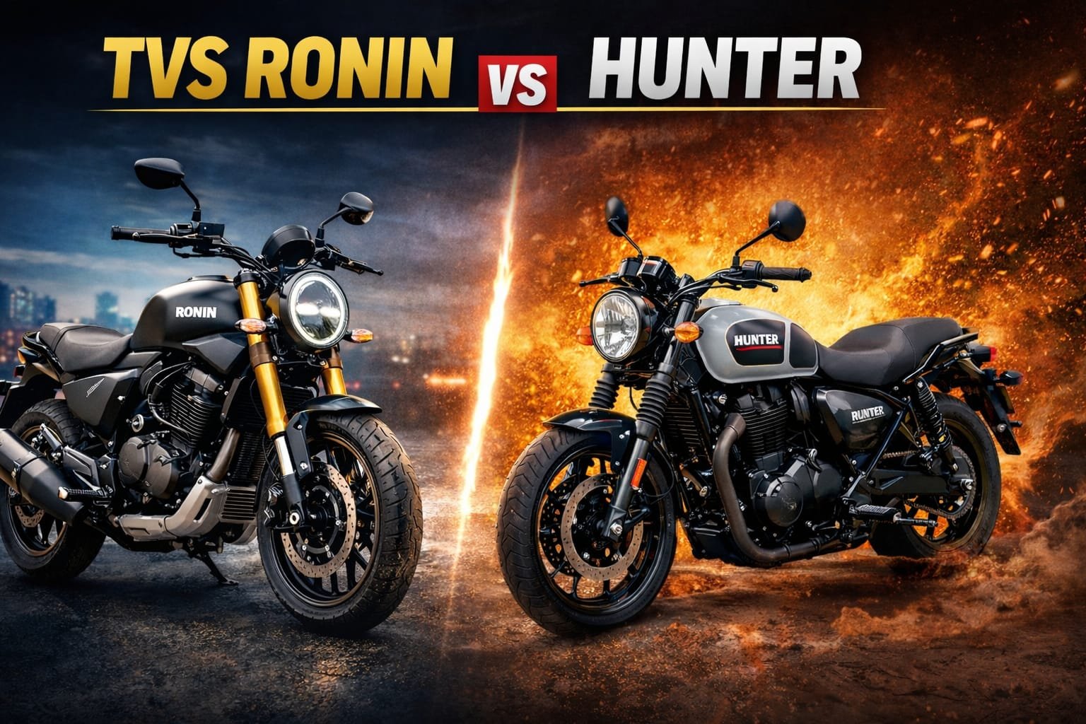 TVS Ronin: कम EMI में घर लाएं दमदार बाइक! Hunter को टक्कर देने वाली TVS Ronin सिर्फ इतनी किस्त में हो सकती है आपकी